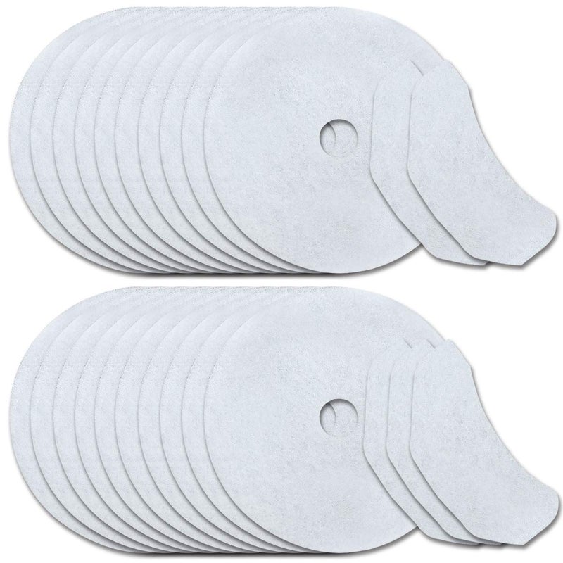 Imncya 25 Pcs Compatible Cloth Dryer Filter Set, Cloth Dryer Replacement Include 20 Dryer Exhaust Filters/5 Dryer Air Intake Filters For Panda/Magic Chef/Sonya & Avant Dryers - Image 1